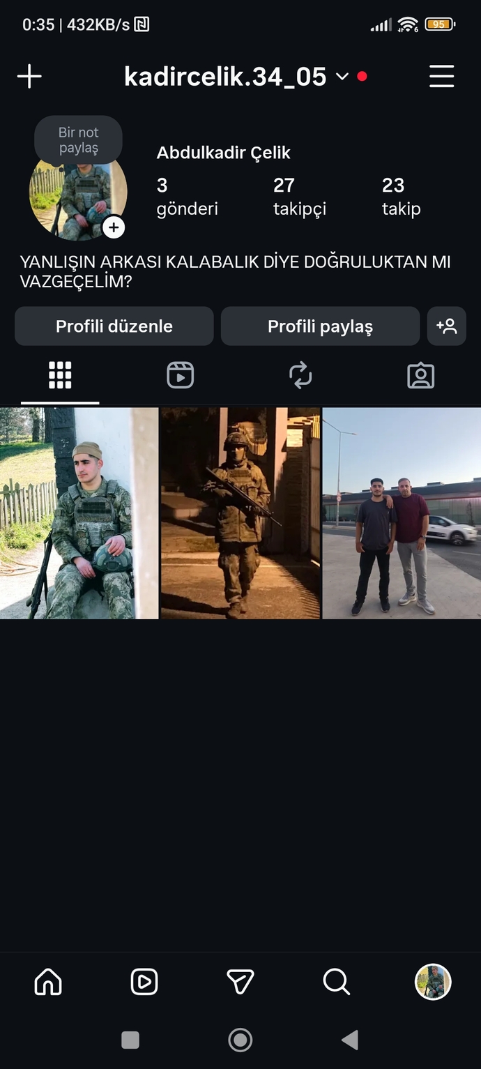 Instagram’da az takipçisi olan erkek tehlikeli midir?