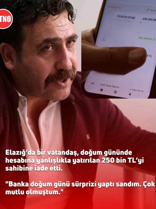 Banka hesabınıza yanlışlıkla yüklü miktarda bir para gelse ne yaparsınız?