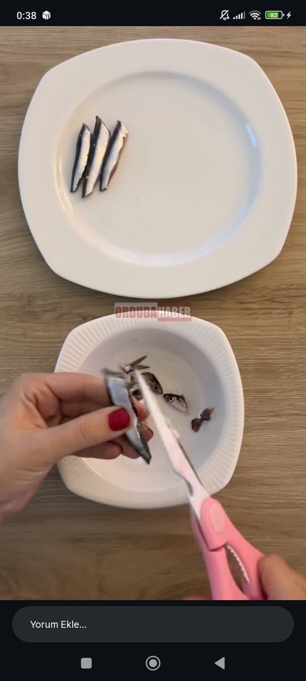 Makasla balık temizlenir mi?