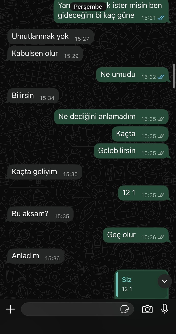Eski sevgilimle buluştuk ve tekrar engelledi sizce çok mu zorlamışım?