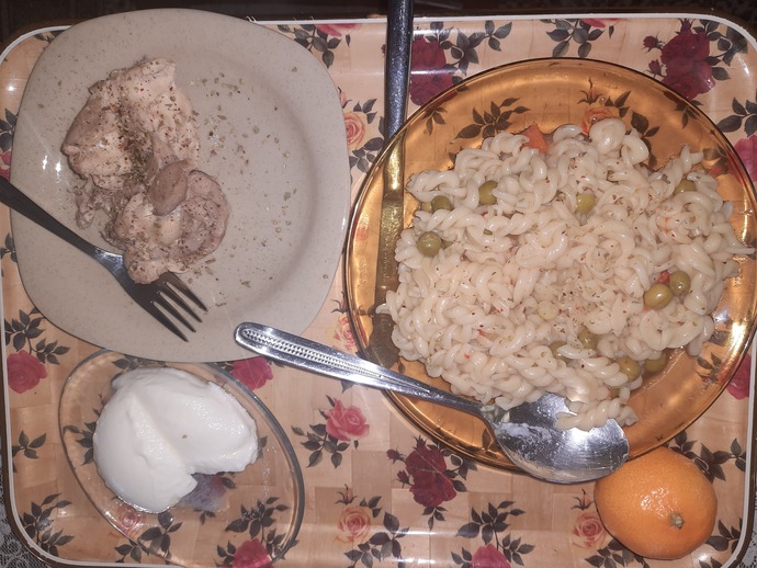 Üniversitenin yemek hanesinde şu yemeğe 30 TL verdim. Aşırı pahalı değil mi?