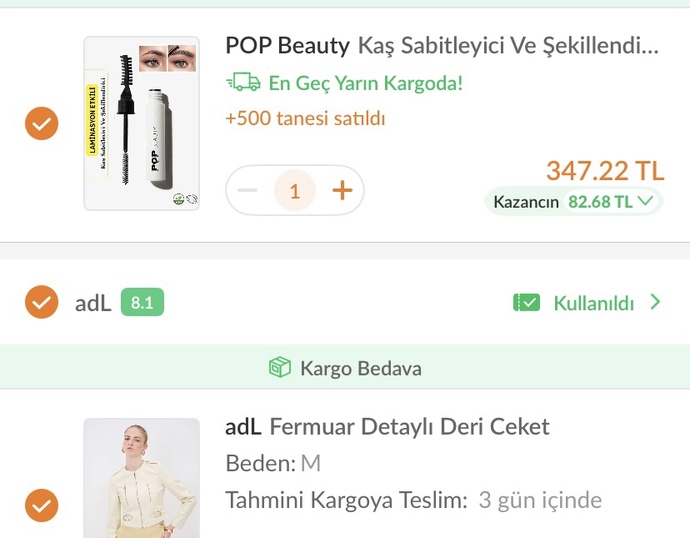 Trendyolda ilk attığım sayfada ürün 347 tl gözüküyor ama tıklayınca ve sayfaya gidince 430 tl ye çıkıyor neden?