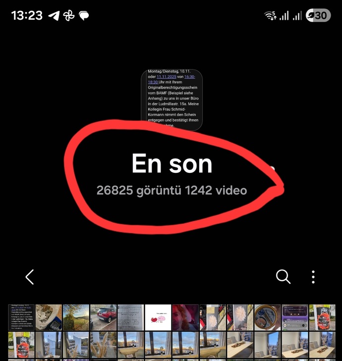 Galerinde kendi fotoğrafların mı fazla, yoksa ekran görüntülerin mi?