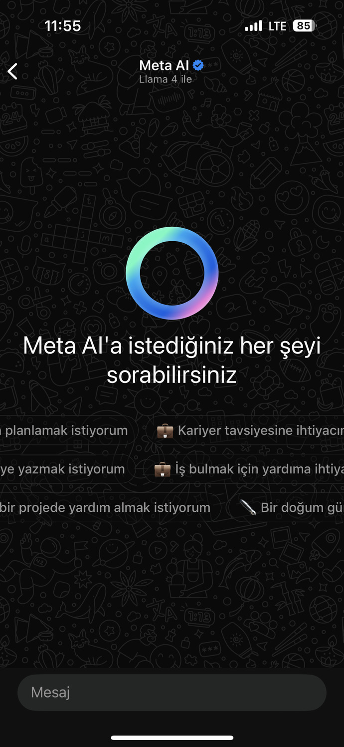 Whatsapp Meta al gelmiş gördünüz mü?