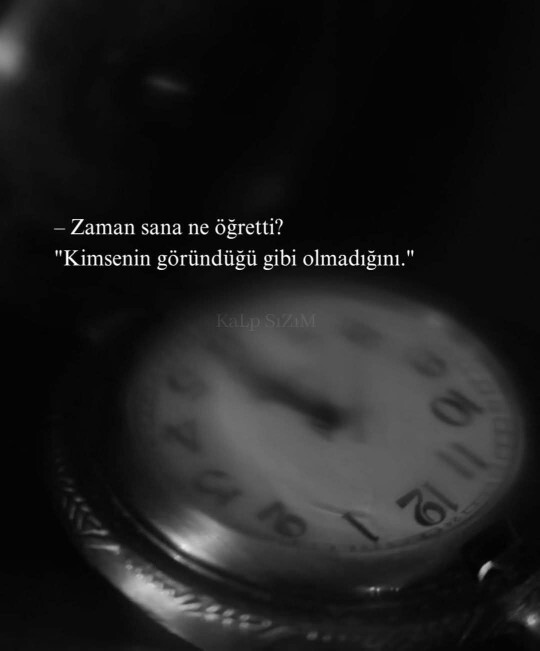 Zaman sana ne öğretti?