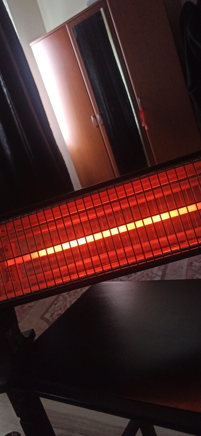 Elektrikli ısıtıcı ısınmanıza yeter mi?