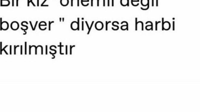 Bir kadin neden trip atiyor biliyor musunuz? ?