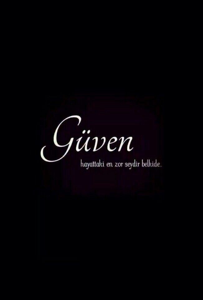 Güven probleminiz oldumu sevdiğinle?