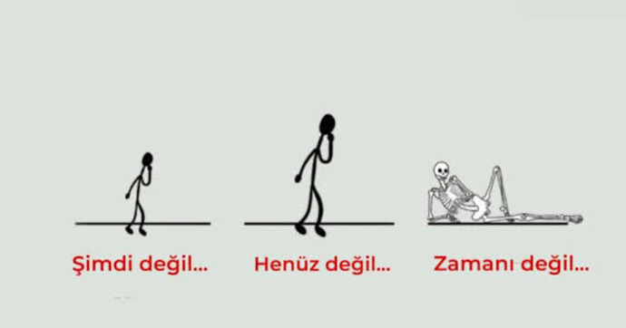 Sana da ‘yarın yaparım’ cümlesi fazla tanıdık gelmiyor mu? 🤭👀
