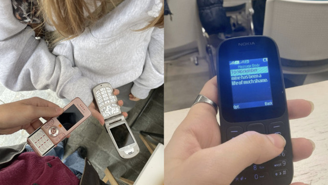 Tuşlu telefon kullanmak utanç verici bir şey mi?