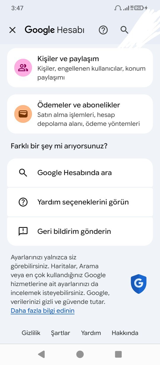 Ben bu ayarı nerden bulcam?