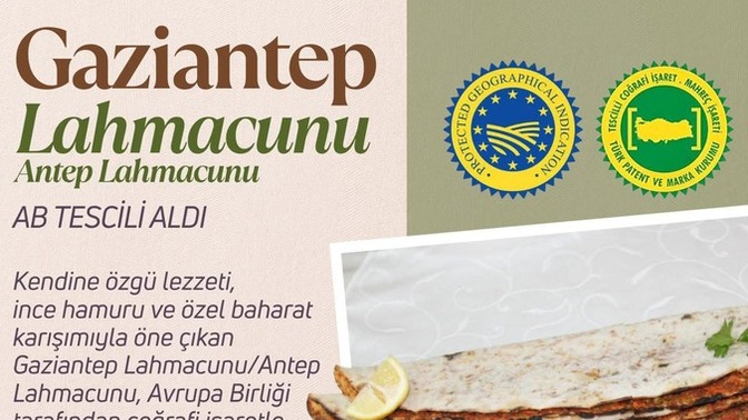 Gaziantep lahmacunu AB’den tescil aldı! 🍽️ Bu konuda sizin düşünceniz nedir?