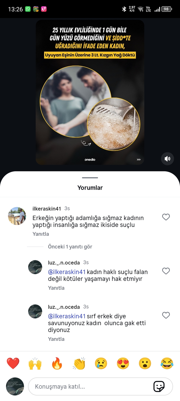 Bu erkeklerin kıskançlık çekememezlik nedir ya?
