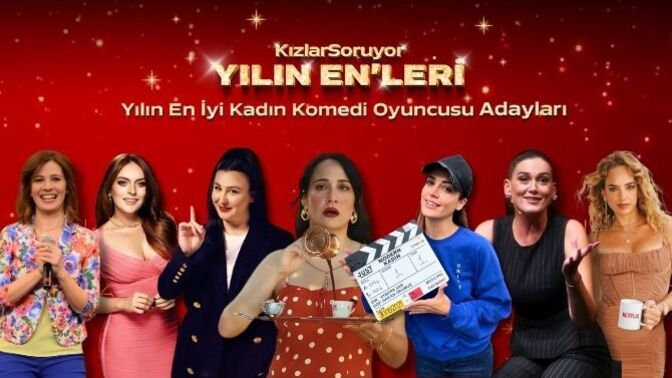 10. Yılın Enleri 2025’te Komedi Prensesleri Sahneye Çıkıyor! 🎭 Sence Bu Yılın En Komik Kadın Oyuncusu Kim?