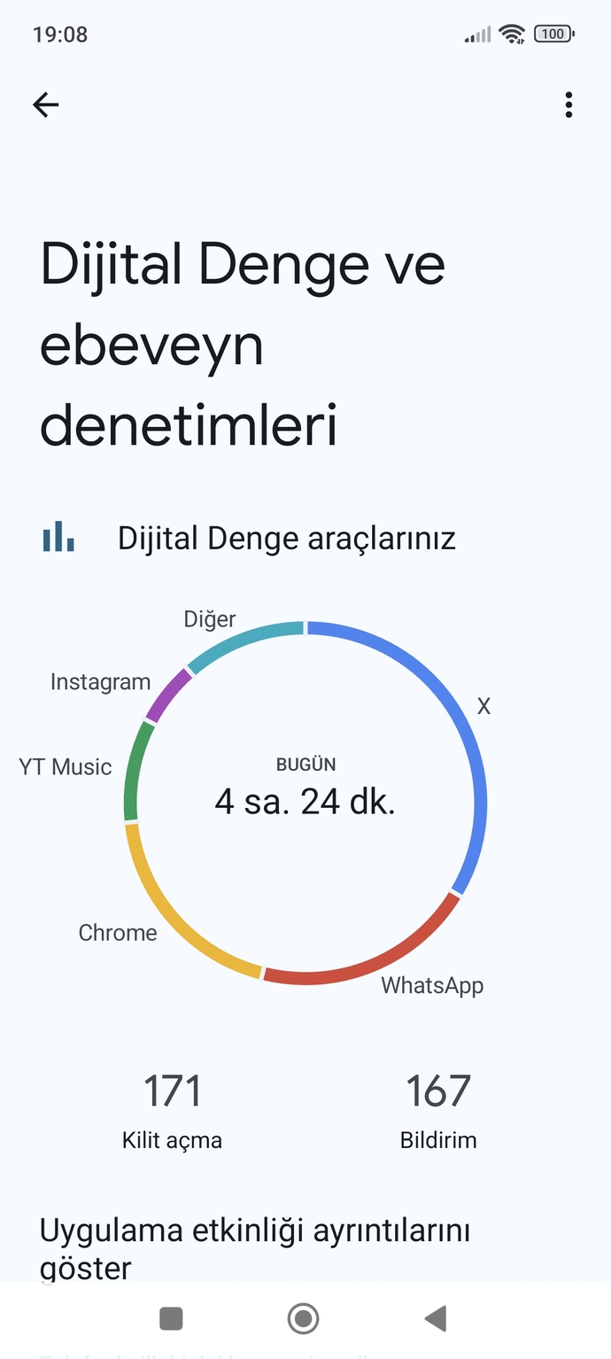 Ekran süreniz kaç saat?