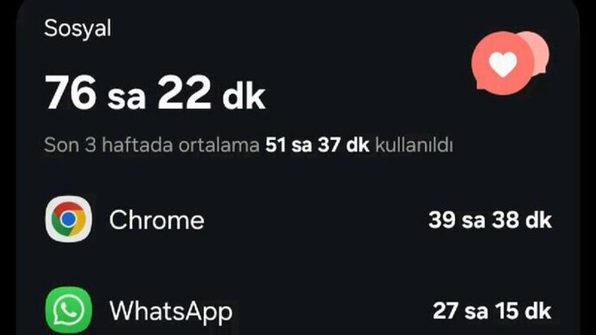 Ekran süreniz kaç saat?