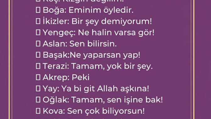Senin trip cümle nedir?