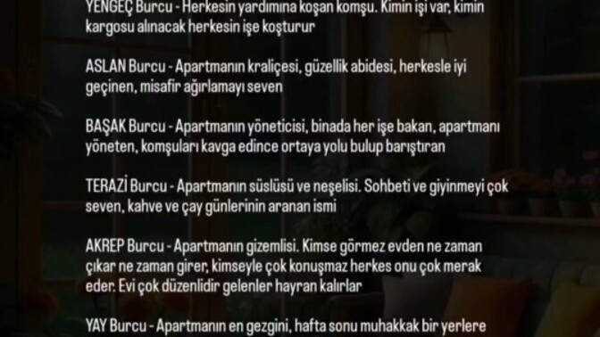 Burcunuza bakın bakalım komşulunuz nasıl 😅?