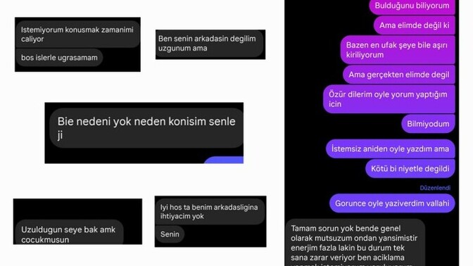Niye birden pişman olmuştur?