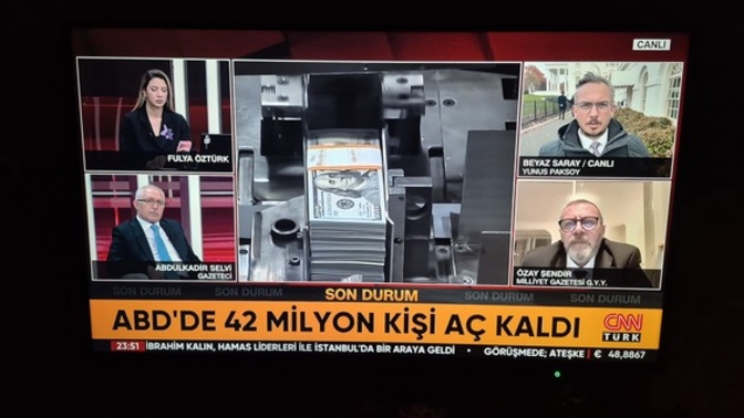Bu nasıl bir yalandır amerika ac kalmış buna inana var mı bunlar insanı canım yerine koymuyor mu?