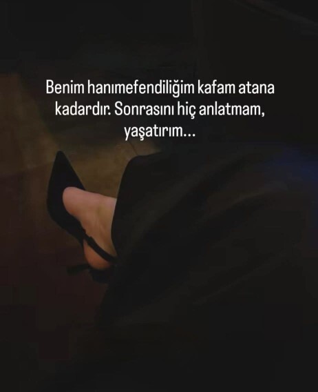 Biz kadınların sinirlerinden korkarmısınız ki?