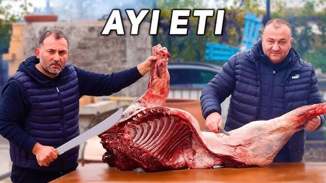 Ayı eti severmisiniz?