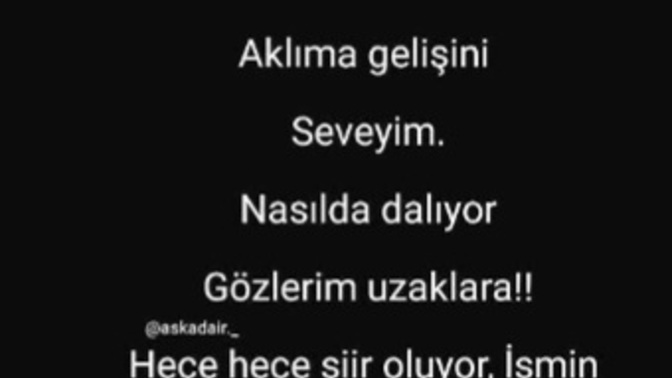 Arada bir sizde uzaklara dalarmısınız?