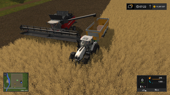 Keyifler nasıl ben biçiyorum tarlayı farming simulatör 17 oynuyom?