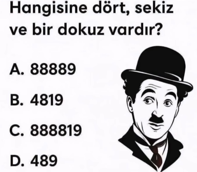 Cevap nedir arkadaşlar?