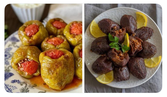 Yeşil biber dolması mı Kara patlıcan dolması mı? 🫑 🍆 ?