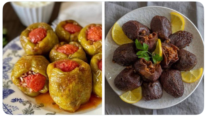 Yeşil biber dolması mı Kara patlıcan dolması mı? 🫑 🍆 ?