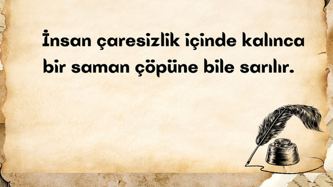 Çaresiz kalınca birine sarılmayı istedin mi?