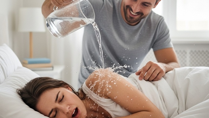 Sabah sabah yüzünüze soğuk su dökerek uyandırsam tepkiniz ne olurdu?