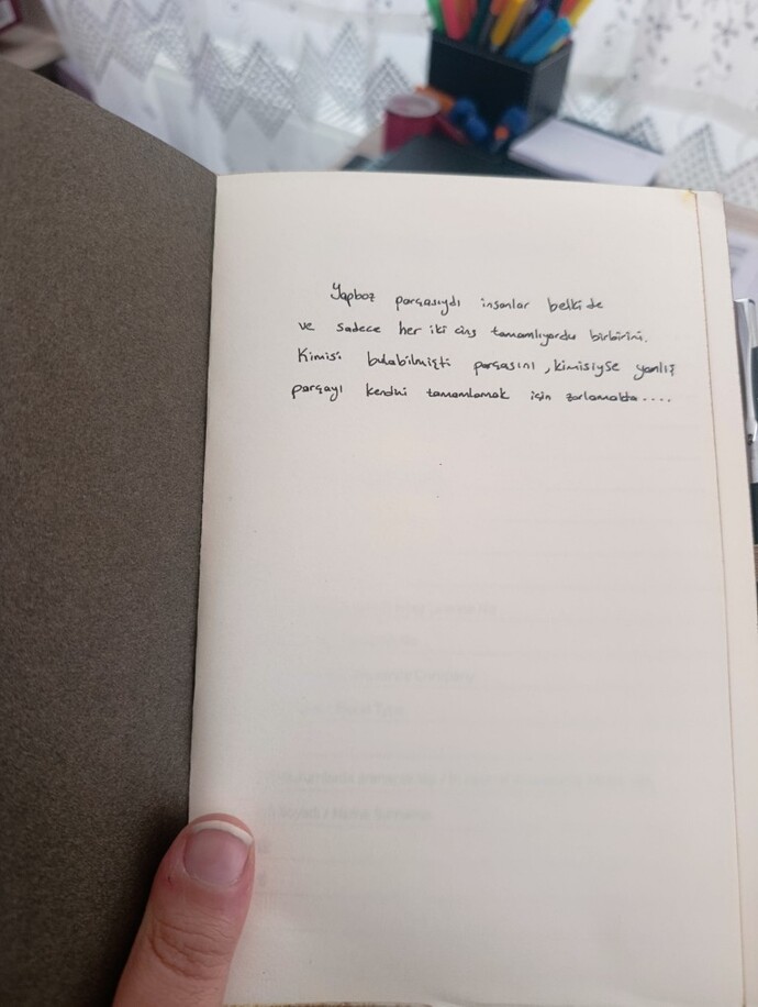 Bugün seni duygulandıran bir şey oldu mu?
