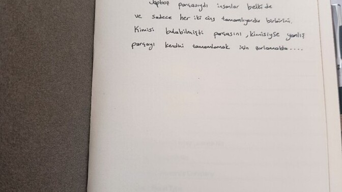 Bugün seni duygulandıran bir şey oldu mu?
