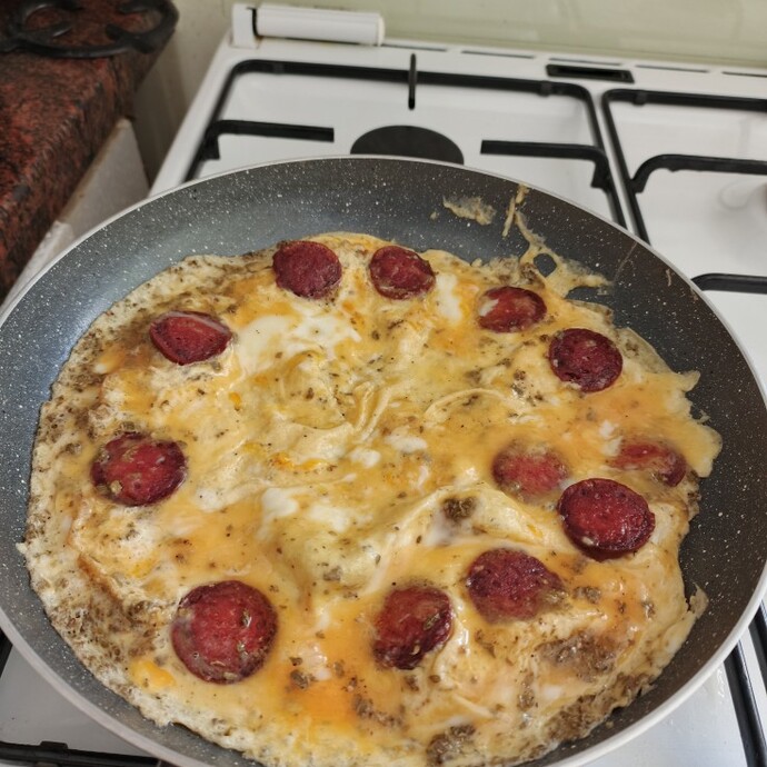 Sizce omlet nasıl gözüküyor?