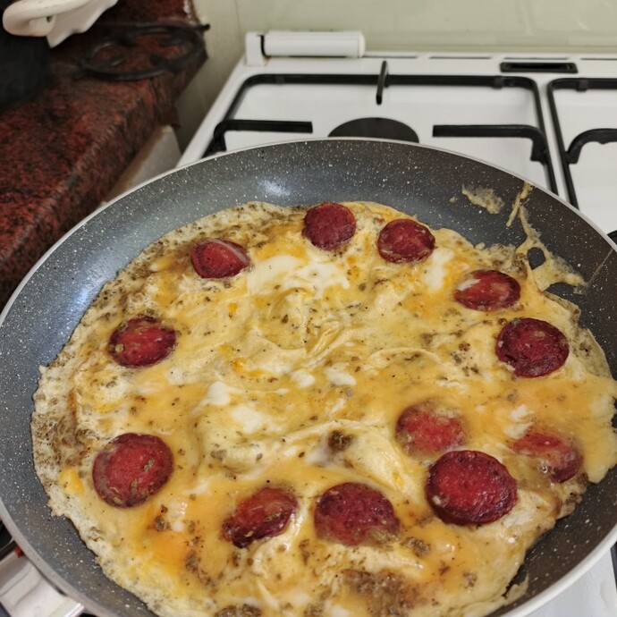 Sizce omlet nasıl gözüküyor?