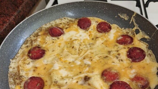Sizce omlet nasıl gözüküyor?