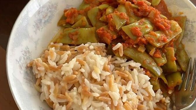 Taze fasülye pilav ikilisini sever misiniz?