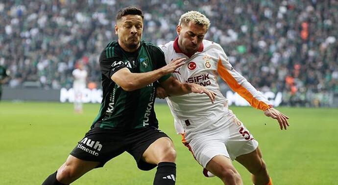 Kocaelispor 1 - Galatasaray 0... Sarı kırmızılılar şampiyonluk yarışında yara aldı! Maçı nasıl buldunuz?