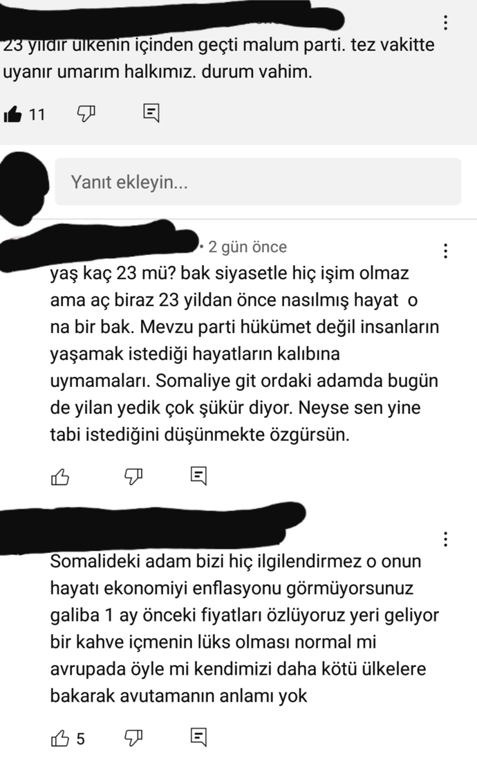 Yazdığım yorumdan sonra başıma gelen durum?