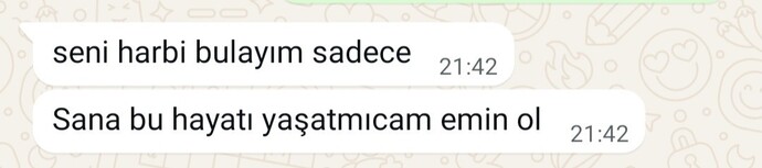 Ölüm tehditleri alıyorum napmalıyım?