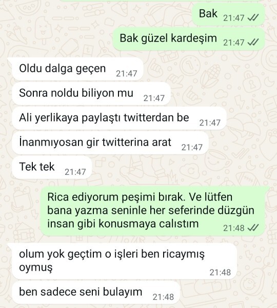Ölüm tehditleri alıyorum napmalıyım?