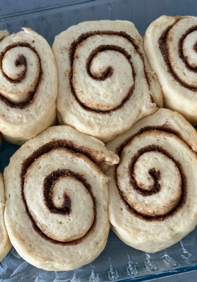 İlk kez cinnamon roll yaptım nasıl olmuş mudur?