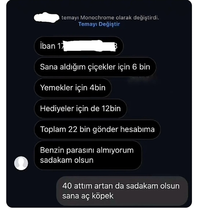 Ayrıldıktan sonra hediyeleri veya yapılan masrafları geri istemek sizce yanlış mı mi, hakkını aramak mı?
