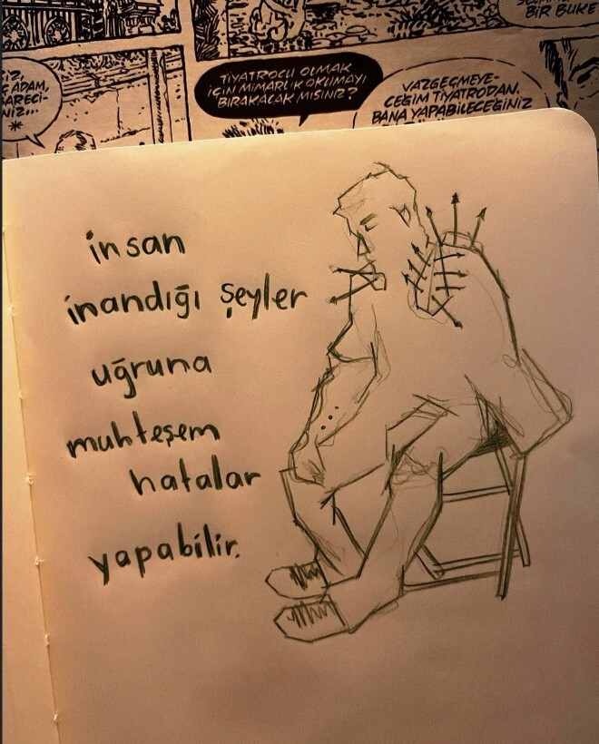 İnsan inandığı şeyler uğruna muhteşem hatalar yapabilir ?