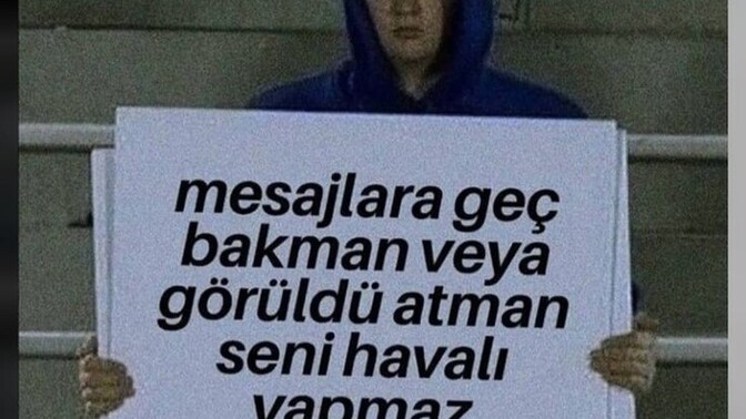 Mesajlara görüldü atanlara gıcık oluyor musunuz?