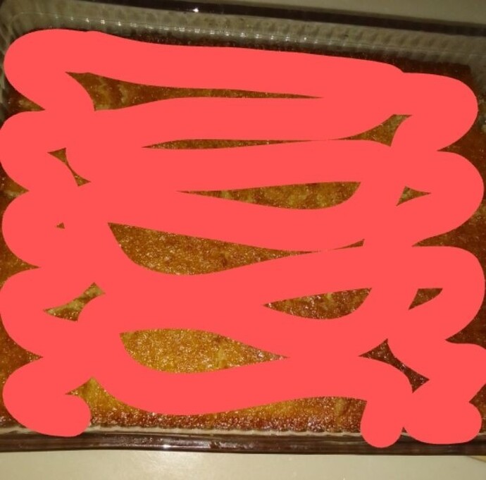 Revani yaptım beğendiniz mi? 🤔🤔?