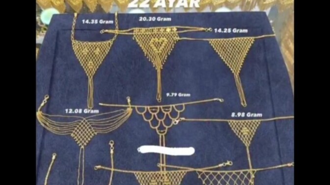 Altın tanga giyer misiniz?