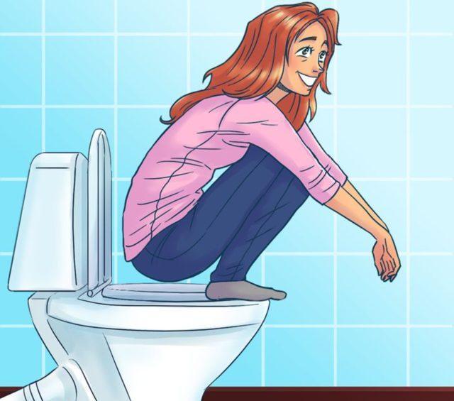Kızlar, büyük tuvalet sırasında hangi tuvalet ve oturuş şekli olsun istersiniz?